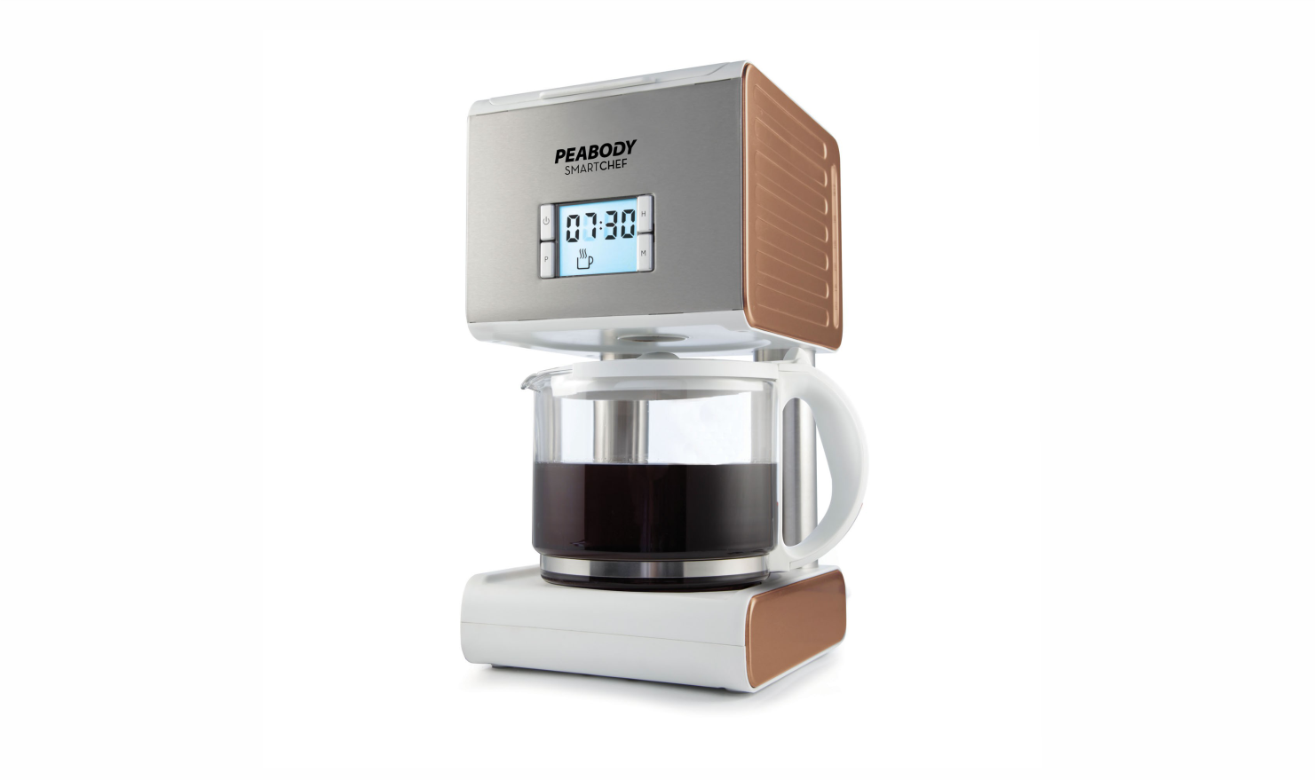 Cafetera eléctrica por goteo - acero inox - 1,8 ltr. - Peabody