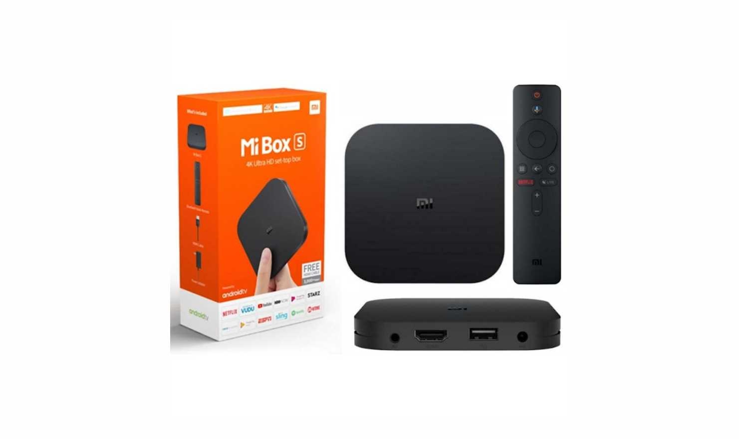 TV BOX Smart Xiaomi Mi Box s 4K (2GB Ram/8GB Rom) Imagen y Audio TV BOX