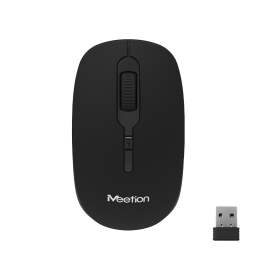 Mouse Meetion Inalambrico R547 Negro