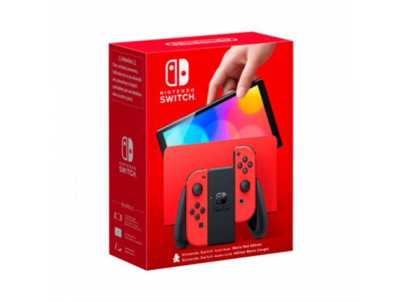 Nintendo Switch OLED Mario Edition RED