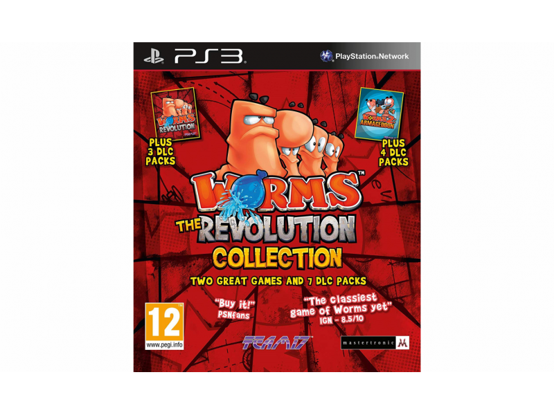 Juego PS3 Worms Revolution Collection